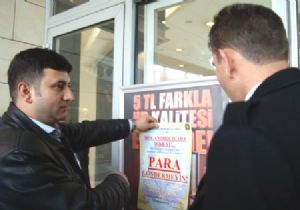 Kontör dolandırıcılığına karşı broşürlü uyarı 